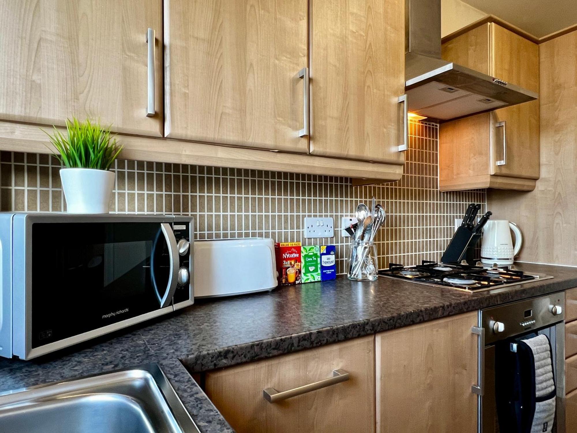 Apartamento Stylish Modern Flat With Juliet Balcony & Parking Glasgow Exterior foto